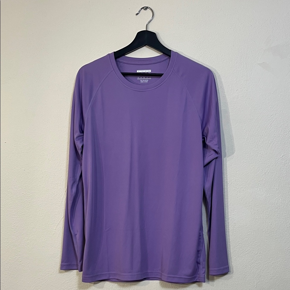 Purple Long Sleeve Shirt